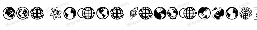 the globe personal字体转换